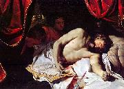 Charles Lebrun Suicide of Cato the Younger Spain oil painting artist